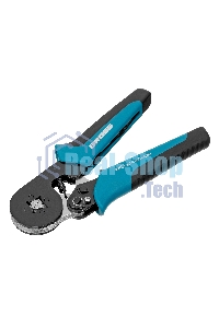 Клещи для обжима наконечников электропроводов Gross 17724 с сечением 0,25-8 мм2