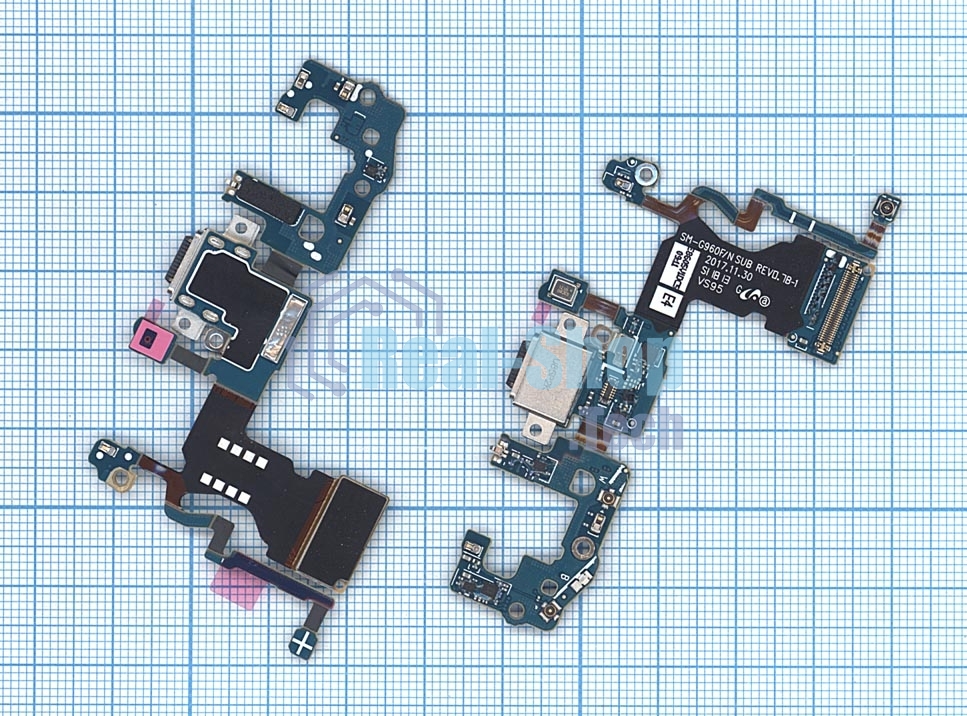 Шлейф разъема питания для Samsung Galaxy S9 SM-G960F