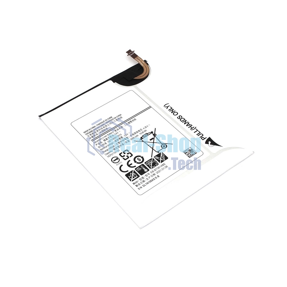 Аккумуляторная батарея EB-BT561ABA для Samsung Galaxy Tab E 9.6 SM-T560, T561 3.8V 5000mAh