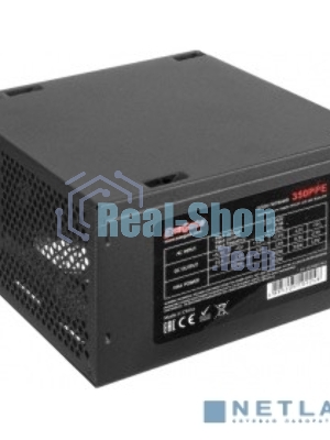 Блок питания ExeGate 350PPE (EX260637RUS-S), 350Вт, 120мм, черный