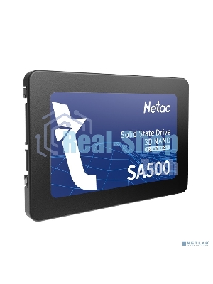 Накопитель SSD Netac SA500, 120Gb, SATA III, 2.5