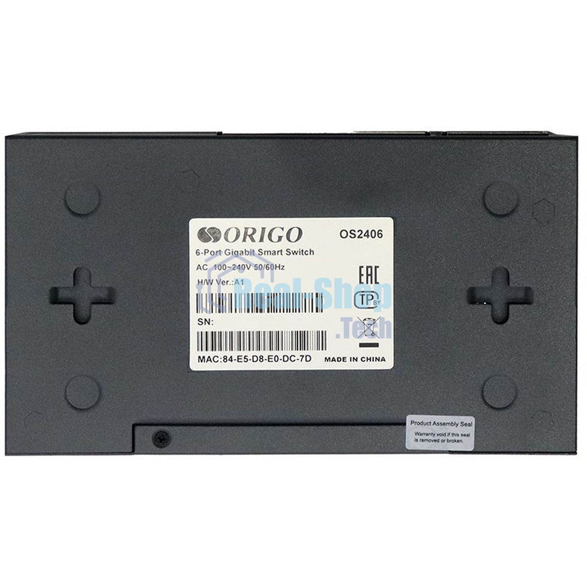 Коммутатор настраиваемый L2 6x1000Base-T ORIGO OS2406/A1A