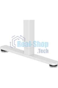 Стол компьютерный Cactus CS-ED-WTBAM столешница бамбук, бежевый, каркас белый