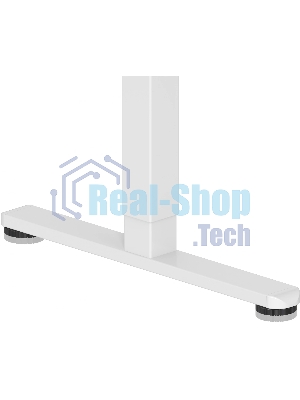 Стол компьютерный Cactus CS-ED-WTBAM столешница бамбук, бежевый, каркас белый