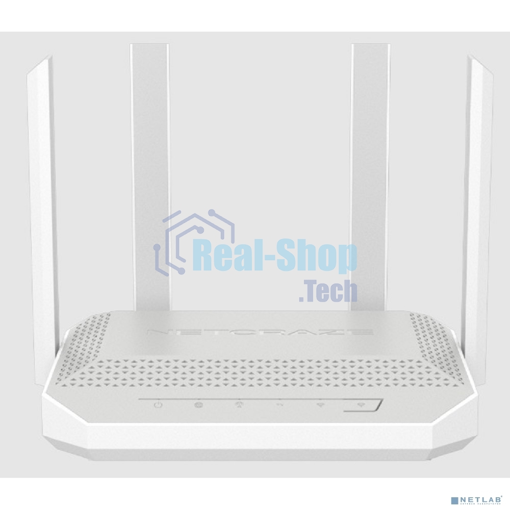 Гигабитный интернет-центр Netcraze Hopper 4G+ (NC-2312) с модемом 4G+, двумя слотами для SIM-карт, Mesh Wi-Fi 6 AX3000, 5-портовым Smart-коммутатором и многофункциональным портом USB 3.0