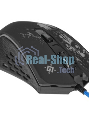 Мышь проводная Defender Sin'Sister GM-933 черный, 7200 dpi, USB, кнопки - 6