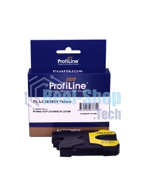 Картридж струйный ProfiLine PL-LC39/985Y для принтеров Brother DCP-J125/DCP-J315W/DCP-J515W/MFC-J220/MFC-J265W/MFC-J410/MFC-J415W с чернилами Yellow