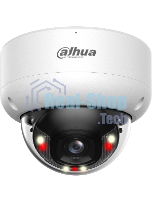 Камера видеонаблюдения IP Dahua DH-IPC-HDBW3249EP-AS-IL-0280B 2.8-2.8мм цв.