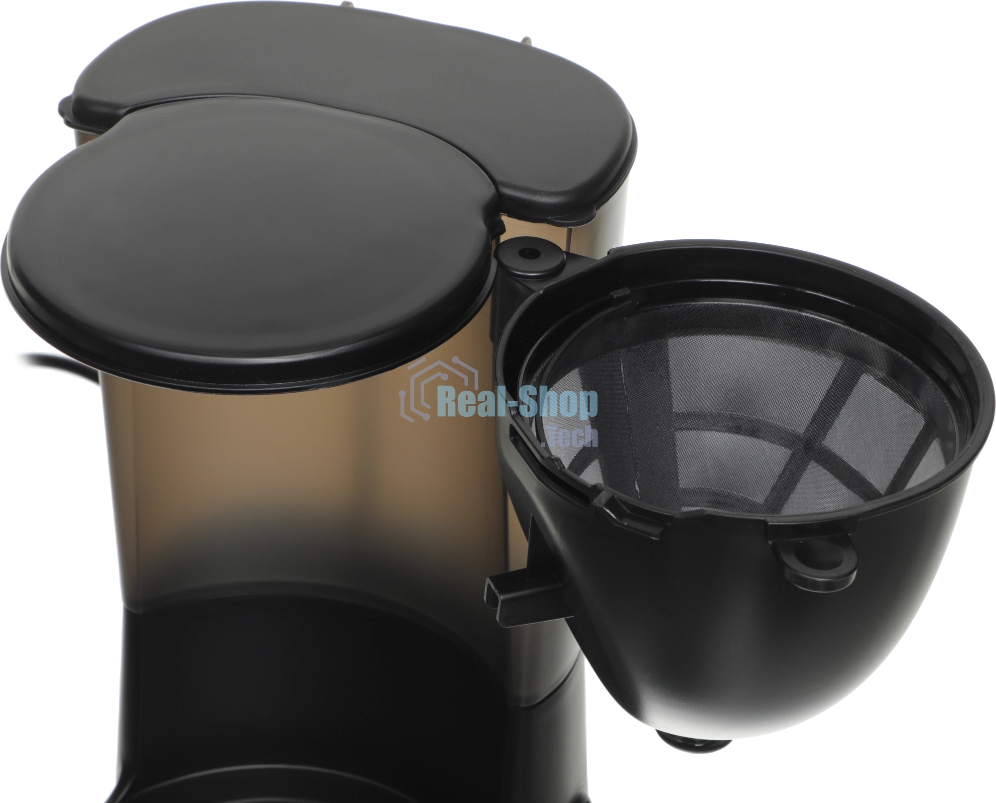 Кофеварка капельная Vitek VT-1500(MC) черный, исп. кофе - молотый, 1.25 л, 600 Вт