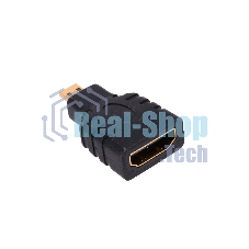 Переходник Gembird Переходник HDMI-microHDMI 19F/19M, золотые разъемы, пакет