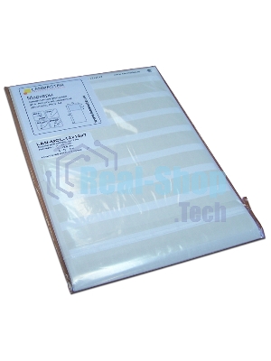 Маркер Lanmaster LAN-MCL-50X25X19 50x25 мм полиолефин (упак: 12 шт) для термопринтеров белый