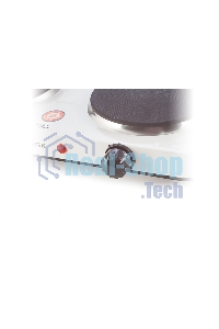 Плита настольная электрическая Centek CT-1507 белый, конфорок 2 электрических, 42 см x 5 см x 22 см