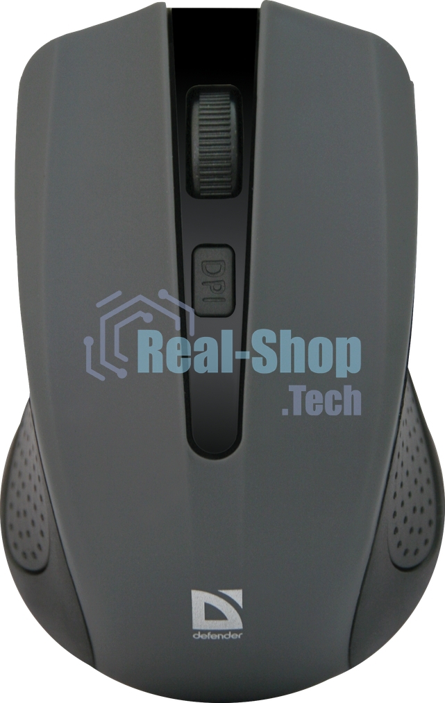 Мышь беспроводная Defender Accura MM-935 серый, 1600 dpi, радиоканал, USB, кнопки - 4