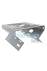 Кронштейн универсальный для видеокамер на столб/угол, серый