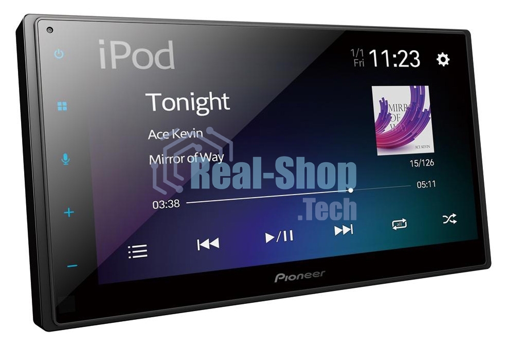 Автомагнитола Pioneer DMH-A4450BT, 2 DIN, 6.8
