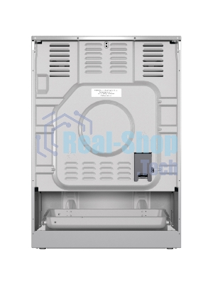 Плита электрическая Gorenje GECS6C70XC серебристый, конфорок 4 электрических, духовка 71 л, 60 см x 85 см x 60 см
