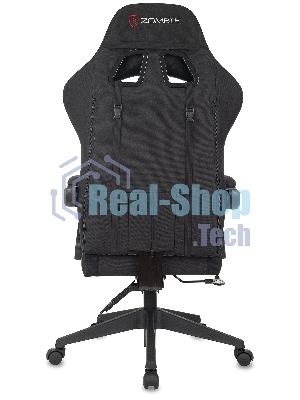 Кресло Бюрократ Zombie Predator Neo Black черный, экокожа, 120 кг, механизм качания