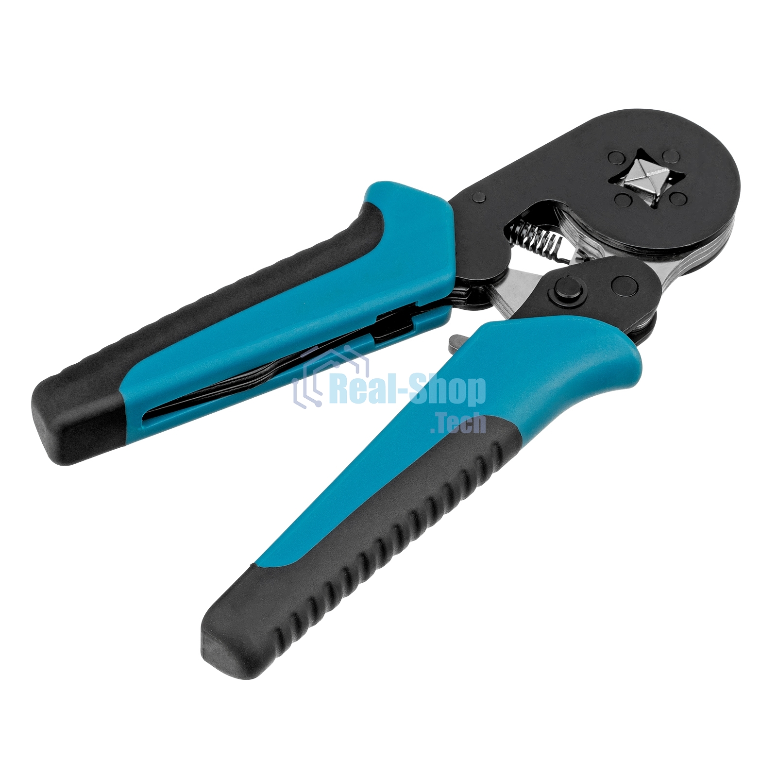 Клещи для обжима наконечников электропроводов Gross 17724 с сечением 0,25-8 мм2