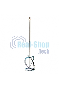 Насадка для миксера Сибртех, для тяжелых растворов,120 х 590 мм, оцинкованная,хвостовик резьба М14