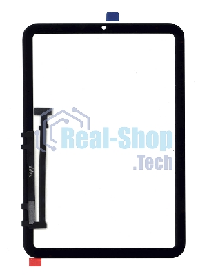 Сенсорное стекло (тачскрин) для iPad Mini 6 2021 (A2567, A2568), черное