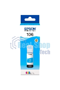 Чернила Epson 106C C13T00R240 голубой (70 мл) для Epson L7160/7180