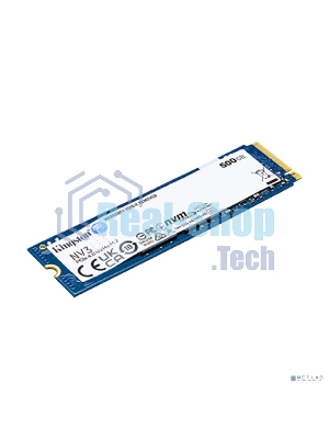 Накопитель SSD Kingston NV3, 500Gb, M.2 2280, PCIe 4.0 x4, NVMe, R/W 5000/3000