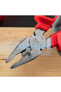 Плоскогубцы комбинированные Matrix, 160 мм, хром-ванадий, двухкомпонентные рукоятки