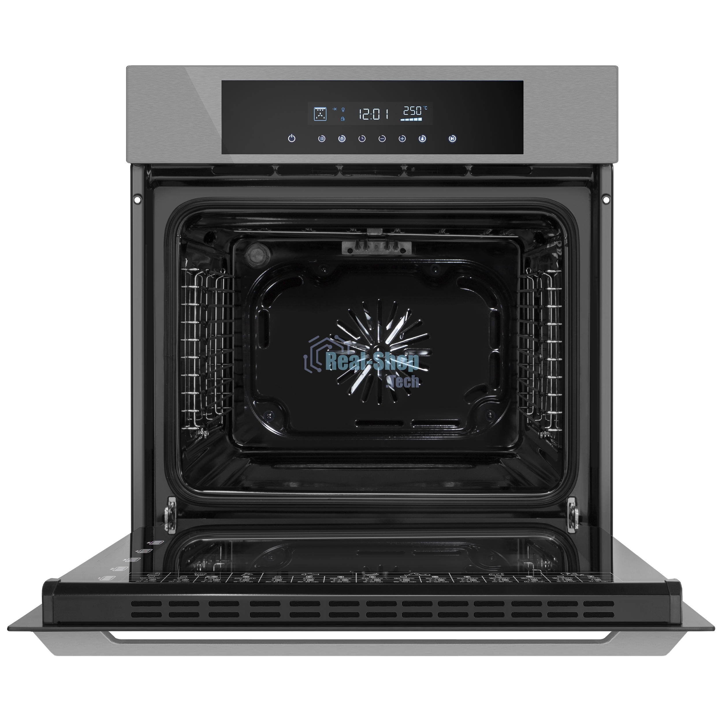 Шкаф духовой электрический Maunfeld AEOD60103S черный