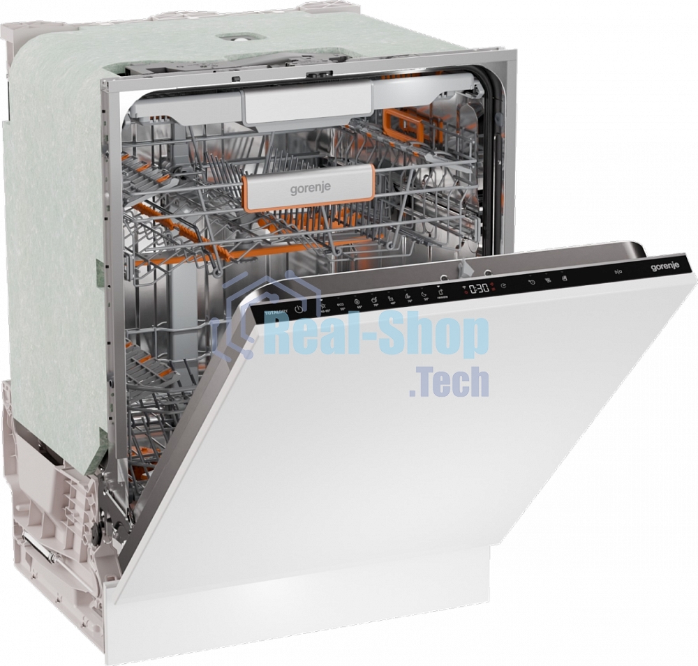 Встраиваемая посудомоечная машина Gorenje GV693A65AD, черный, 59.8 см, 16 компл., 38 дБ, класс A+++