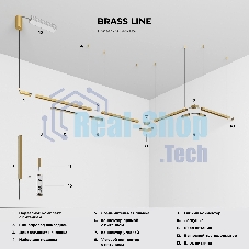 Brass Line Угловой коннектор (латунь) 85006/00