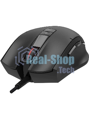 Мышь проводная A4Tech Bloody ES8 черный, 6000 dpi, USB Type-A, кнопки - 7