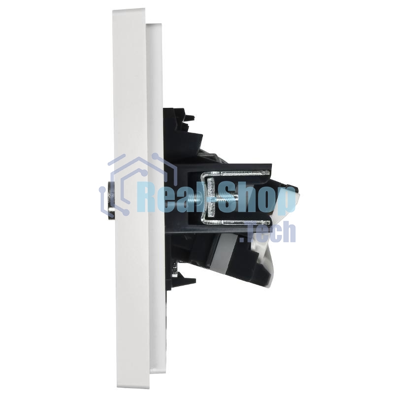 Розетка двойная TV+RJ45 кат.5E IEK FORTE&PIANO FP236 белый