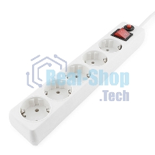 Сетевой фильтр Гарнизон ЕНLW-4 0,5 м 5 розеток белый 