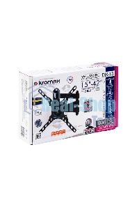 Кронштейн для LED/LCD телевизоров Kromax DIX-13 черный