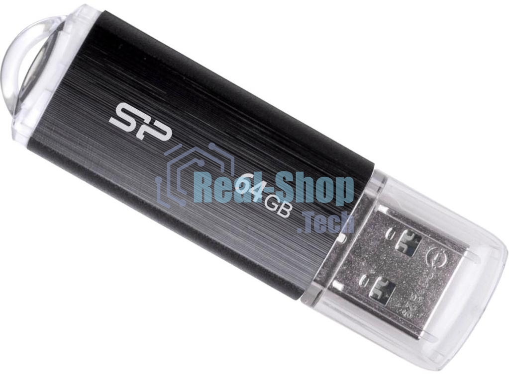 Флешка USB Silicon Power R/W 64Gb Ultima U02 SP064GbUF2U02V1K USB 2.0 черный