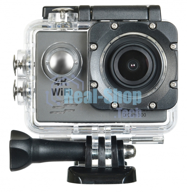 Экшн-камера Digma DiCam 300 серый