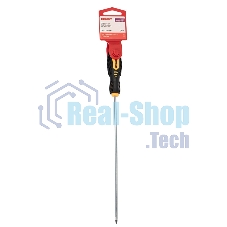 Отвертка шлицевая Rexant SL 4х200 мм, двухкомпонентная рукоятка