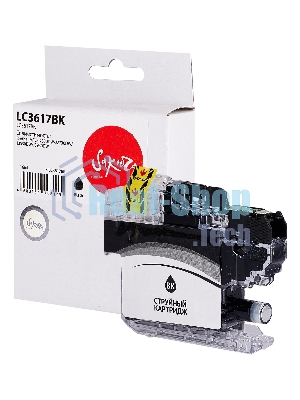 Картридж струйный Sakura LC3617BK для Brother, черный, 16 мл., 550 к.