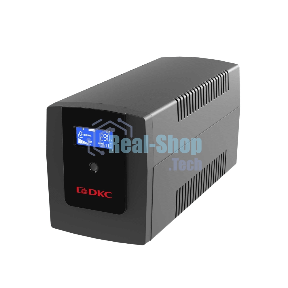 Источник бесперебойного питания DKC INFOLCD1200I / 1200 ВА / 720 Вт / 4 x IEC 320 C13 (компьютерный)