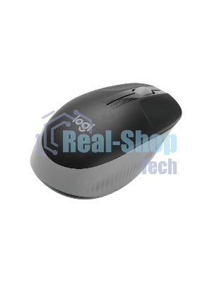 Мышь беспроводная Logitech M190 черный/серый, 1000 dpi, радиоканал, USB, кнопки - 3