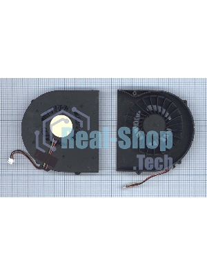 Вентилятор (кулер) для ноутбука MSI GT627 GT628 GT640 GX620 GX627 GX640