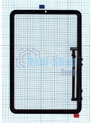 Сенсорное стекло (тачскрин) для iPad Mini 6 2021 (A2567, A2568), черное