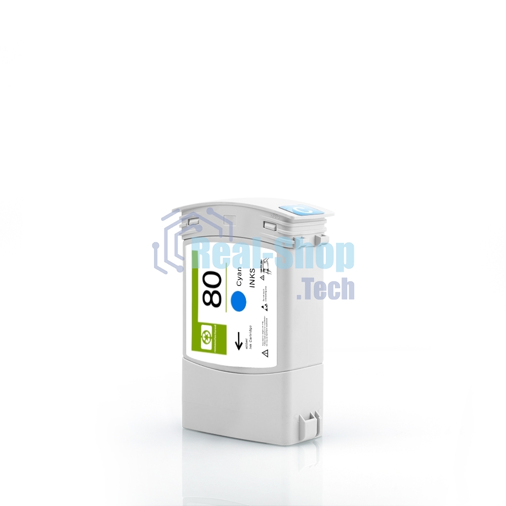 Картридж струйный NVPrint 80 (NV-C4846A) Cyan для HP DesignJet 1050c, 1055см (400 мл)