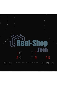 Встраиваемые электрические панели Kuppersberg ECS 639 F Электрическая независимая варочная панель, стеклокерамика KANGER, ширина 60 см, 4 зоны ускоренного нагрева HI-Light, управление электронное сенсорное/слайдер, 5 цифровых дисплев, 9 уровней мощности, 