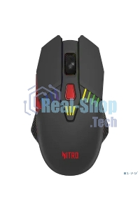Мышь беспроводная Acer Nitro OMR305 черный, 3200 dpi, радиоканал, Bluetooth, USB, кнопки - 8