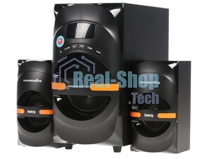Акустическая система Dialog Progressive AP-210B BLACK 2.1, 30W+2*15W RMS, Bluetooth, USB+SD reader