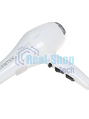 Фен Centek CT-2251 белый, 2100 Вт, ионизация