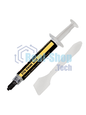 Термопаста ExeGate ETG-9WMK Gold, шприц с лопаткой, 4г