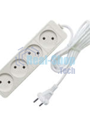 Удлинитель 4х10 м без заземл. 10А IP20 2.2 кВт Союз 481S-1410