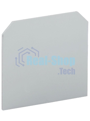 Заглушка для КВИ-2.5кв.мм сер. IEK YZN30D-ZGL-002-K03